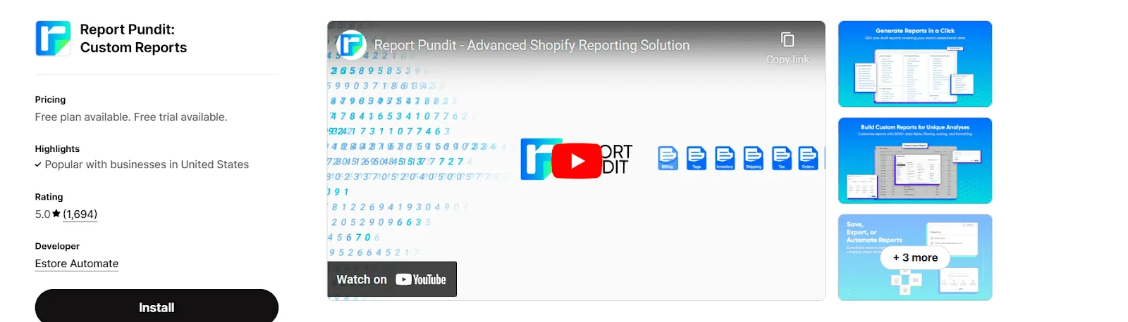 Report Pundit: Custom Reports